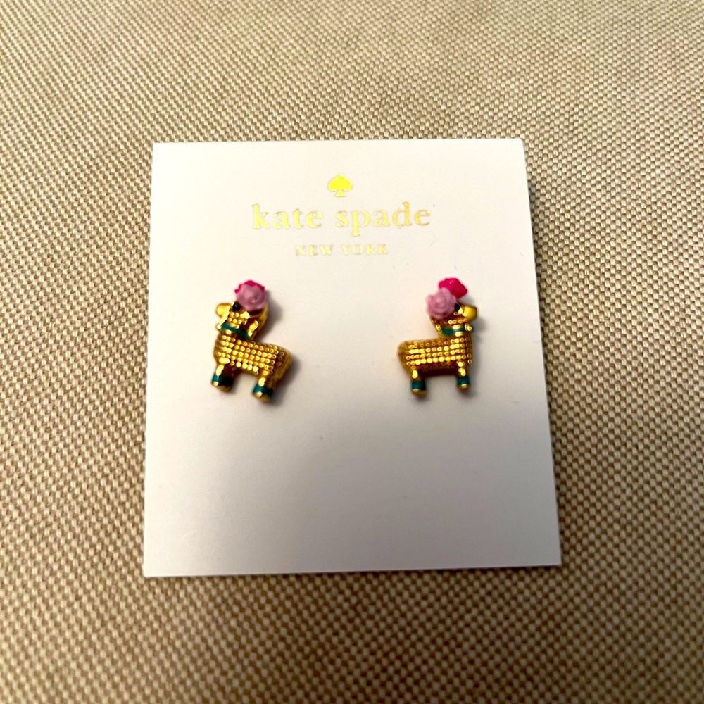 BNWT Kate Spade Penny Piñata Earrings